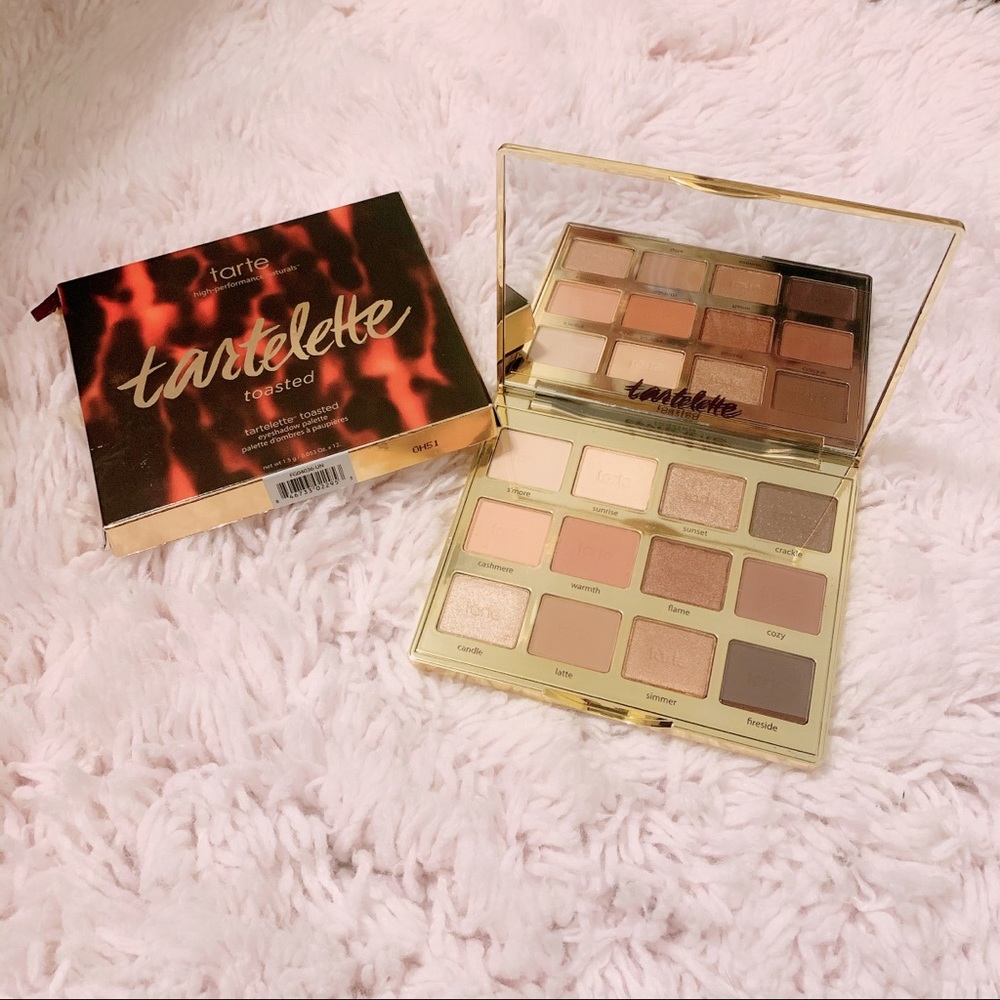 tartelette toasted eyeshadow pallet